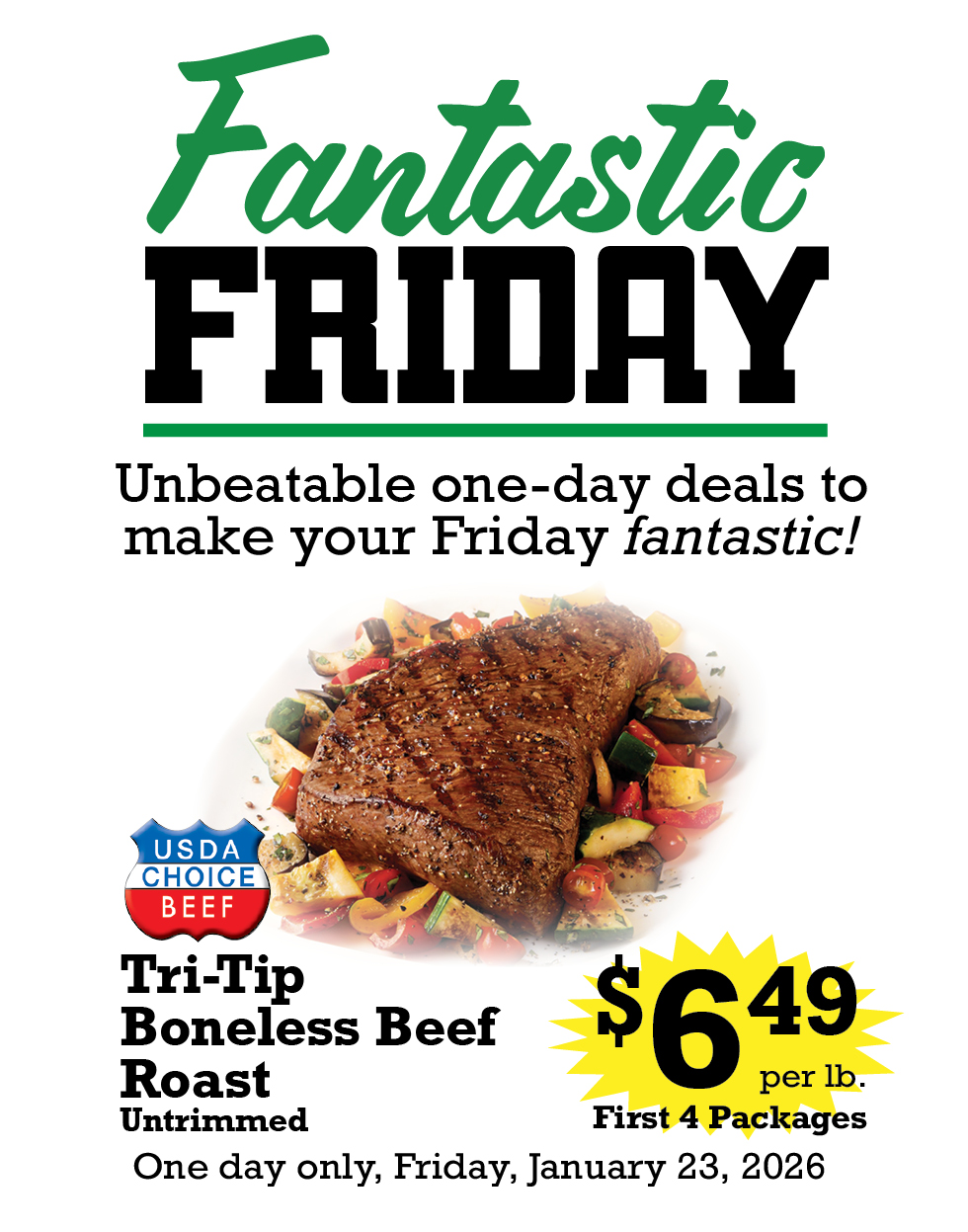 Fantastic Friday Deal