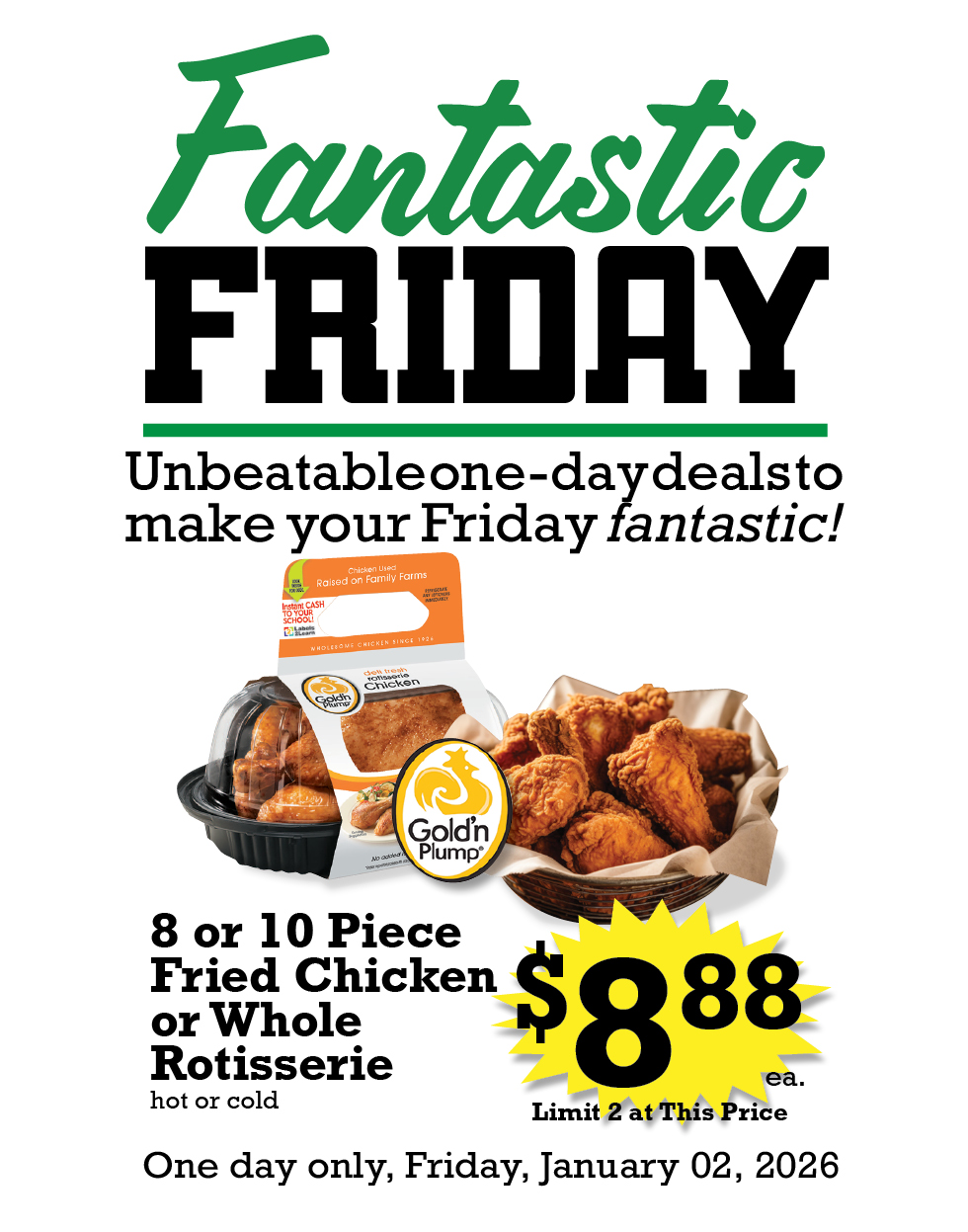Fantastic Friday Deal