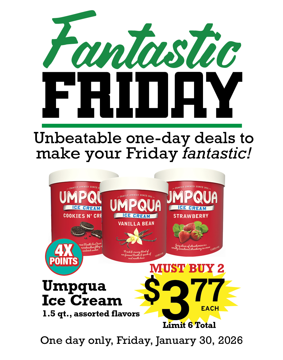 Fantastic Friday Deal