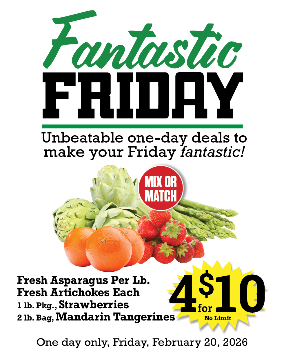 Fantastic Friday Deal