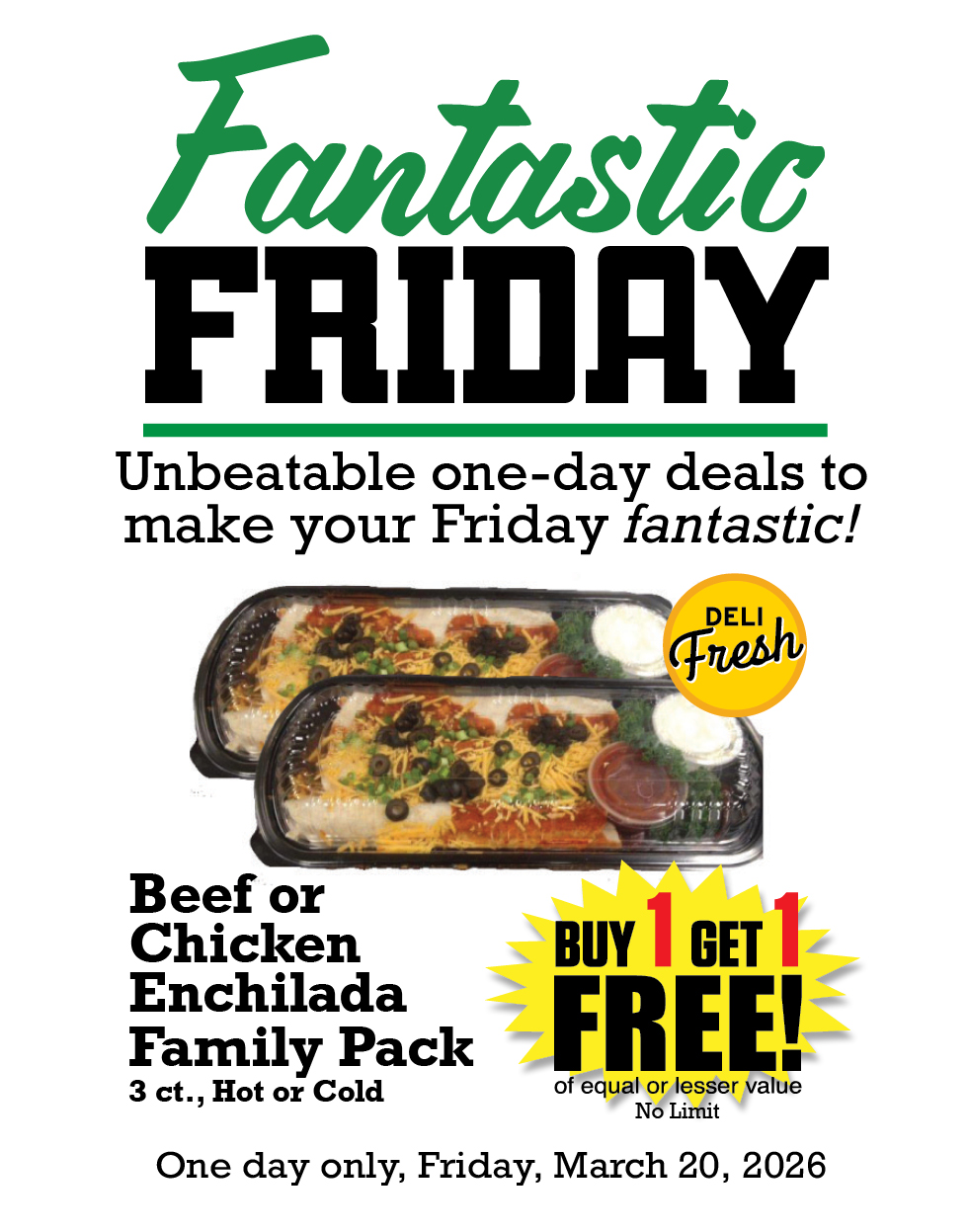 Fantastic Friday Deal