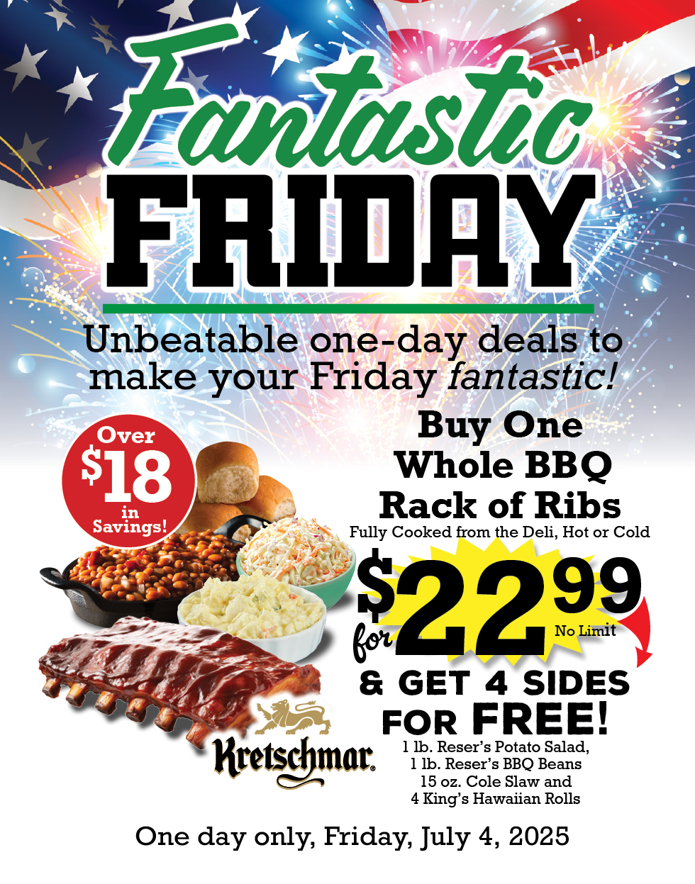 Fantastic Friday Deal