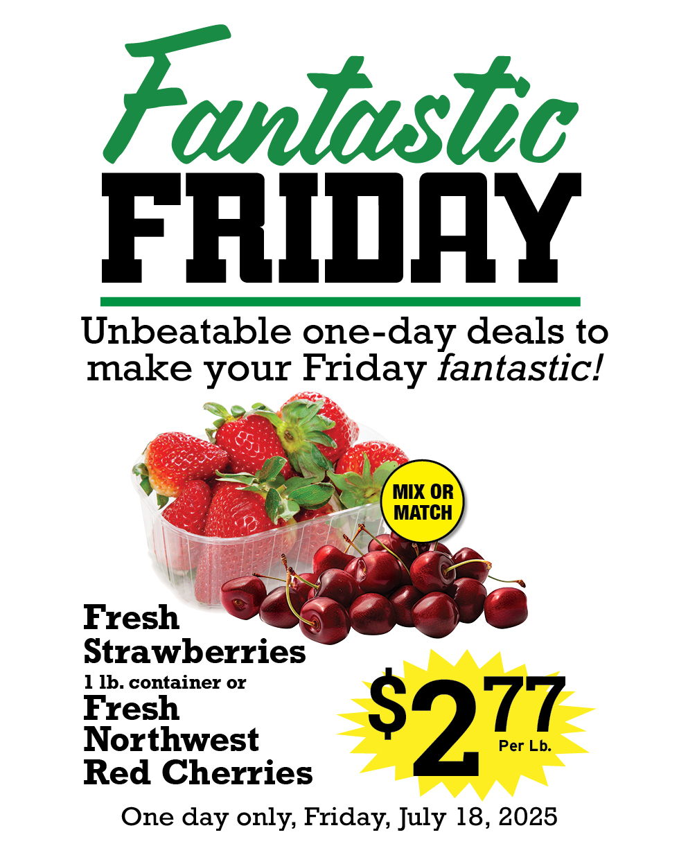 Fantastic Friday Deal