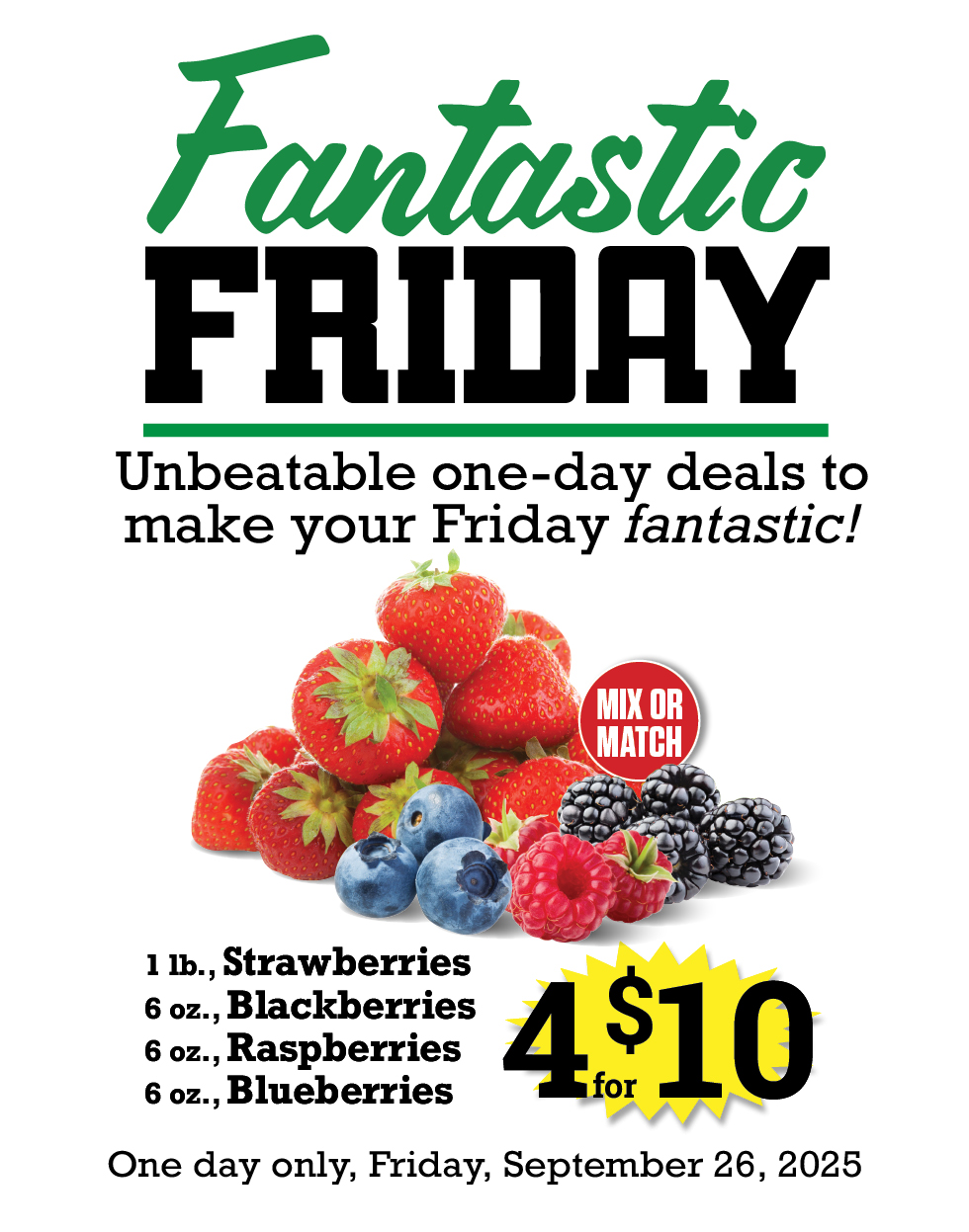 Fantastic Friday Deal