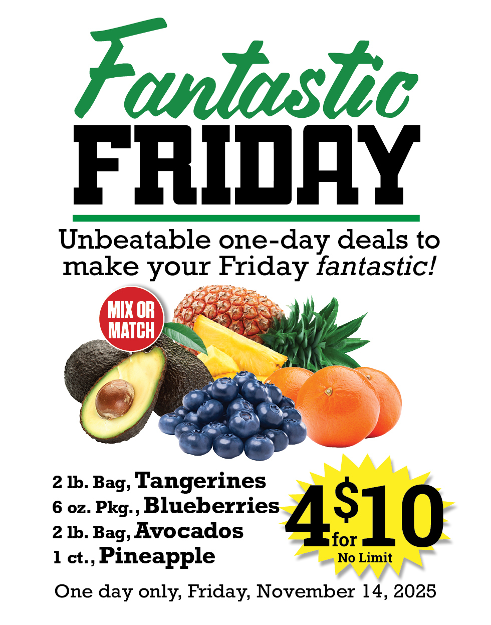 Fantastic Friday Deal