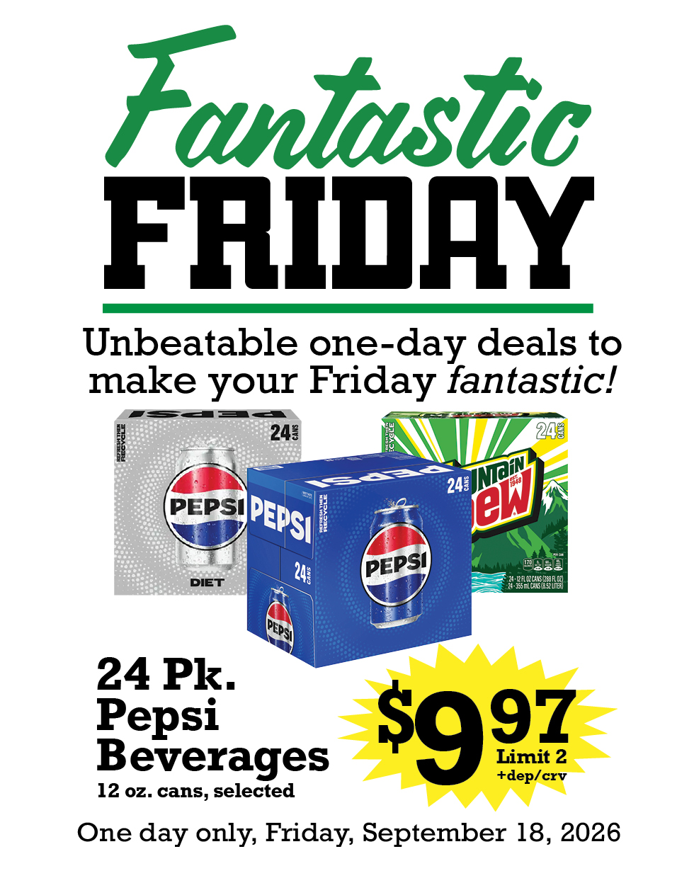 Fantastic Friday Deal